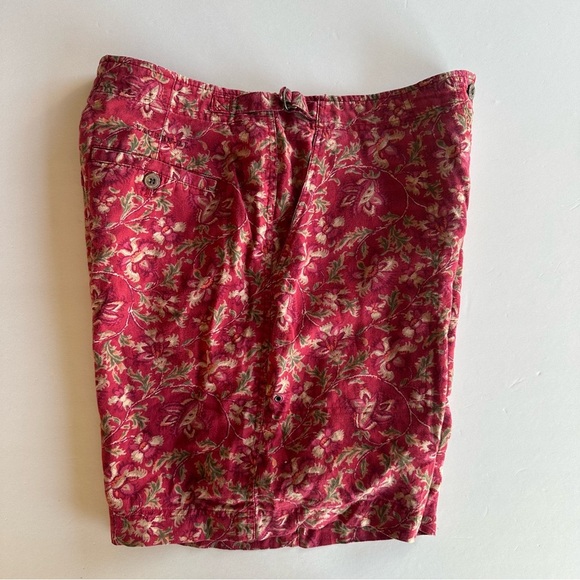 Lauren Ralph Lauren Linen Floral Shorts Size 12 (see measurements) - Picture 3 of 10
